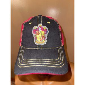 Harry Potter Gryffinidor Men Black 100% Cotton Black Adjustable Snapback Hat Cap